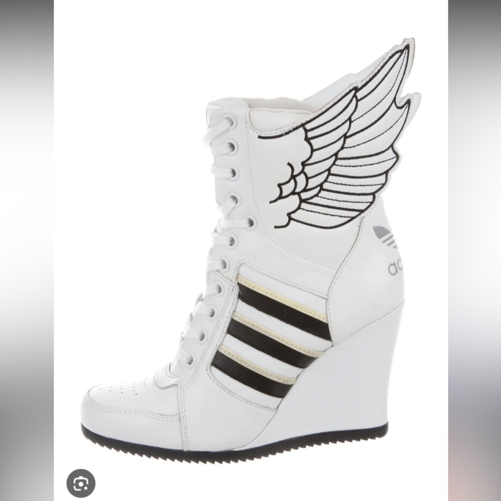 ISO NFS Adidas winged wedge heels